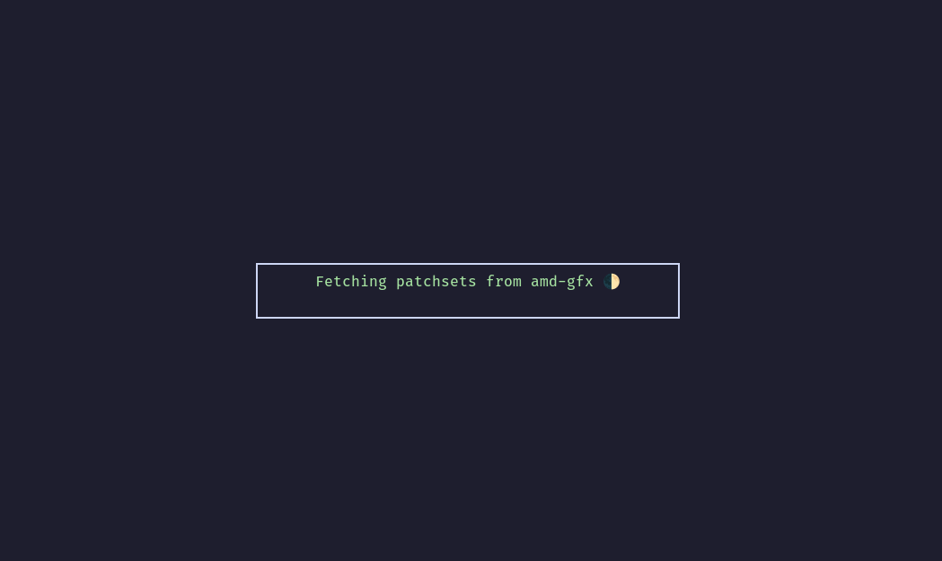 Tela inicial patch-hub